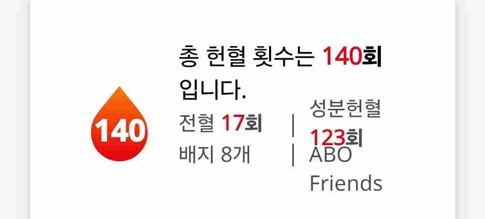 강남 헌혈의집
140회